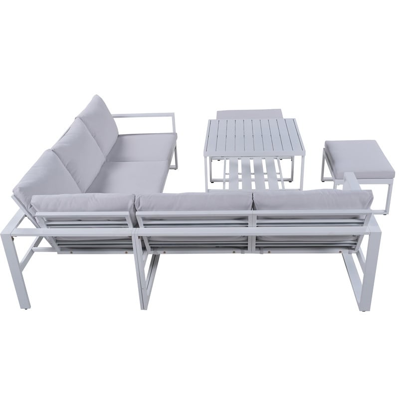 Metal frame hotsell garden sofa set