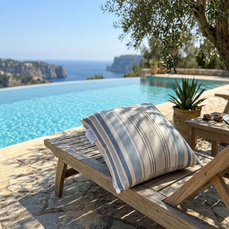 Outdoor Pillows Set of 2, Weather-Resistant for Outdoor
