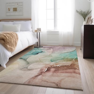 Premium Washable Super Soft Abstract Mayfield Rug
