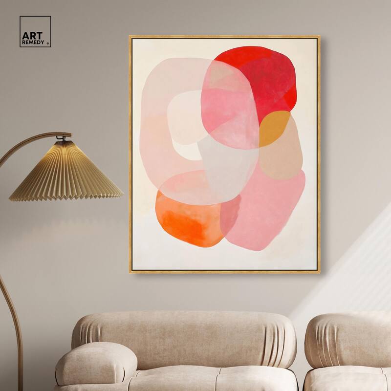 Gradient Genesis Canvas by Art Remedy