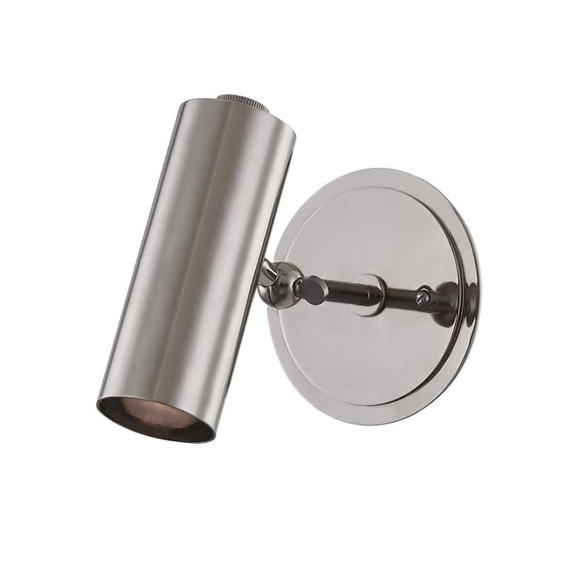 Hudson Valley Lighting Bushwick 8" Tall Wall Sconce - Black Nickel