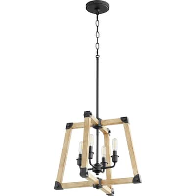 Quorum International Alpine 4 Light 18" Wide Chandelier