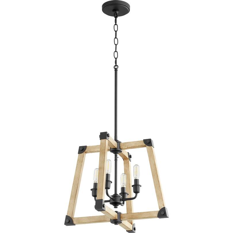 Quorum International Alpine 4 Light 18" Wide Chandelier