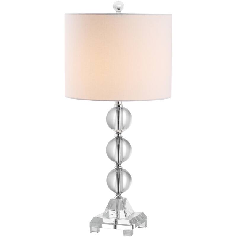 SAFAVIEH Lighting 24-inch Fiona Crystal Table Lamp (Set of 2) - 11"x11"x23.5"