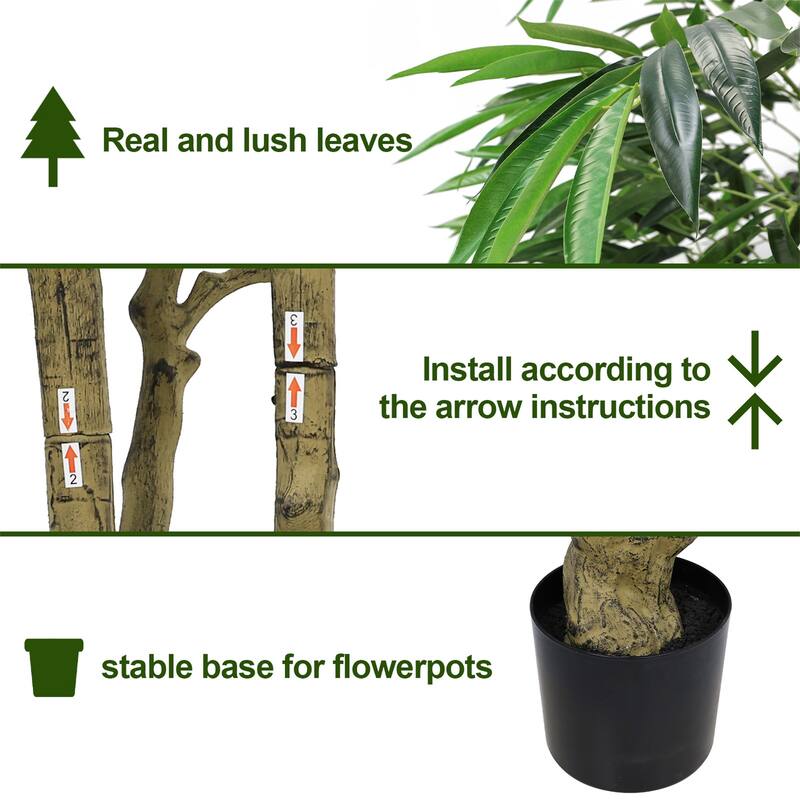 7FT Artificial Willow Tree