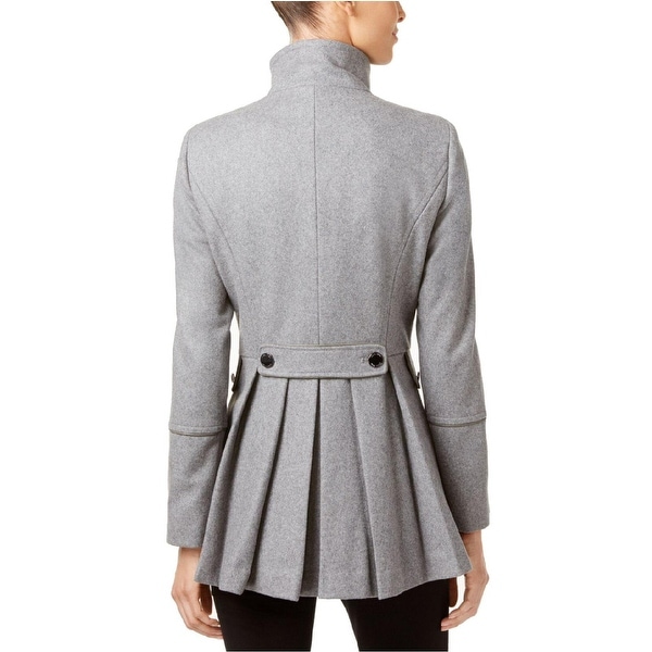 calvin klein stand collar coat