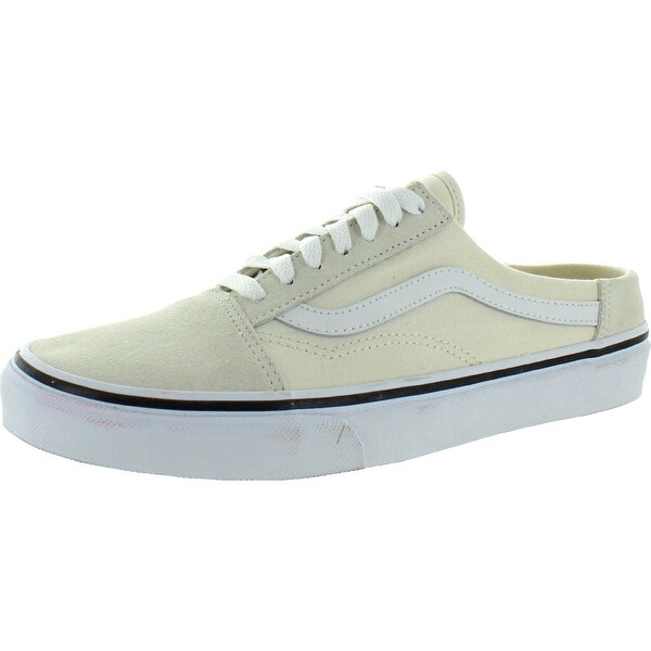 vans old skool mule white