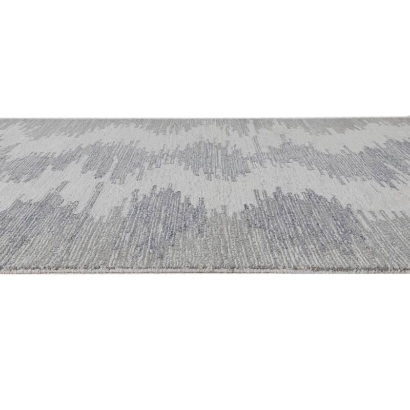 Terra by Obeetee Dusk Glacier Gray Rug