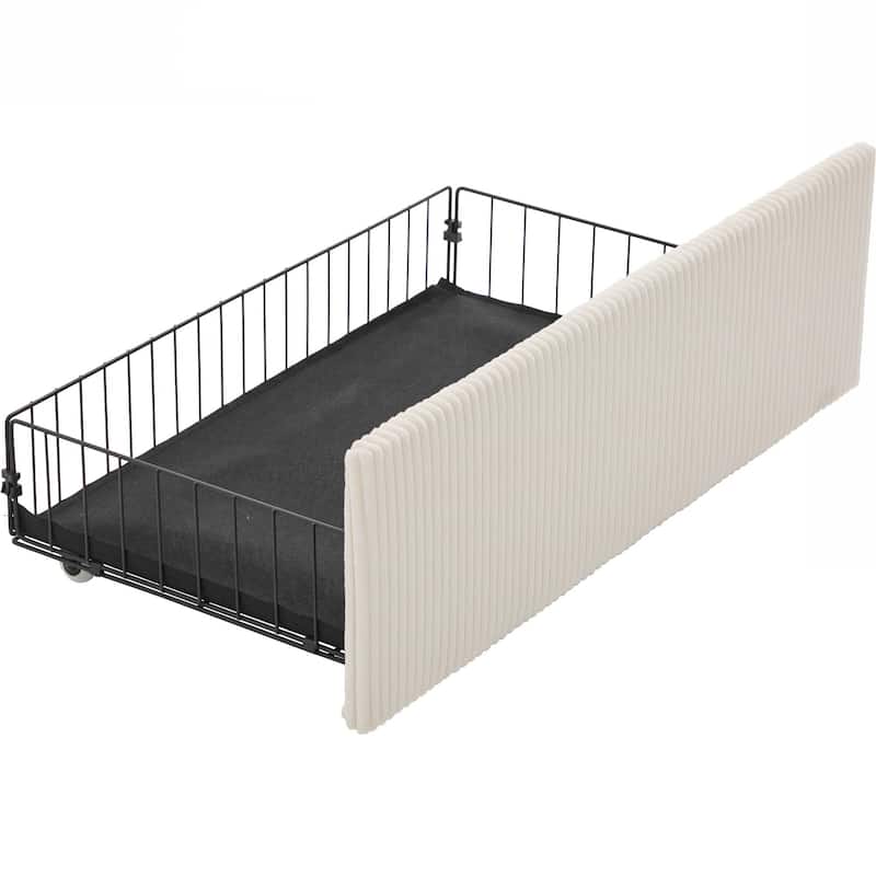 L-Shaped Sectional Sofa with Pull-Out Storage,Ottoman & Pillows 3-Seat with USB Charging,Cup Holder, Convertible Design