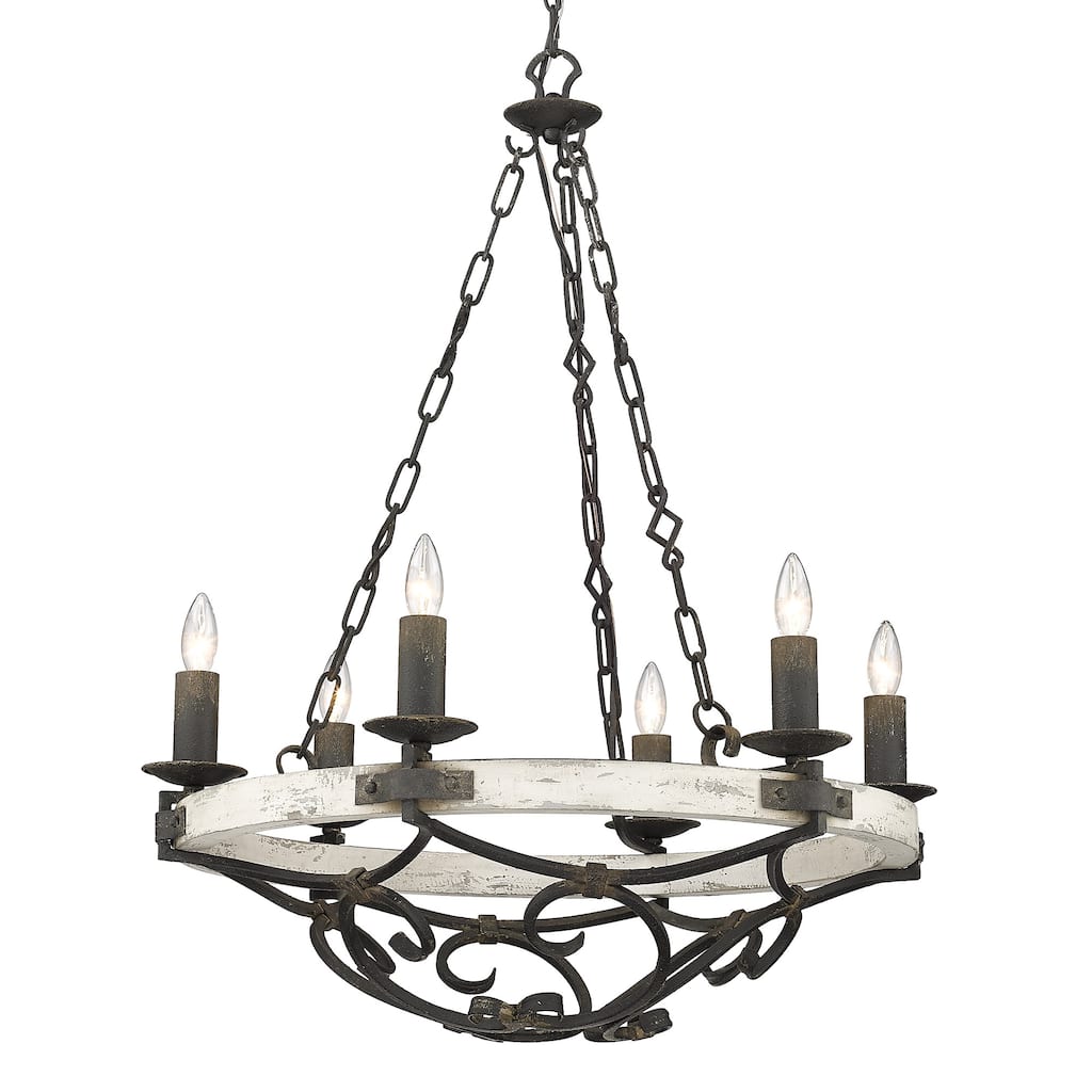 Madera 6 Light Chandelier - 6 Light Chandelier