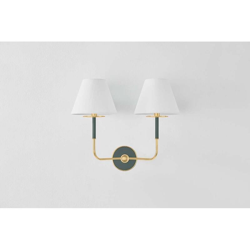 Hudson Valley Lighting MDS2201 Wedgewood 2 Light 16" Tall Wall Sconce