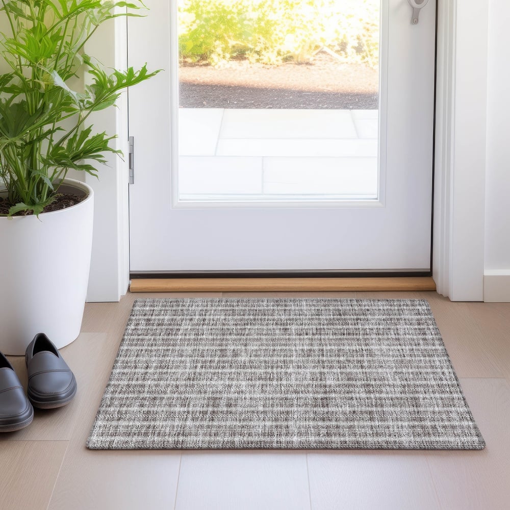 Premium Washable Super Soft Stripe Mayfield Rug
