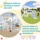 preview thumbnail 24 of 37, 7-in-1 Toddler Slide Set - Spaceship Playset with Slide, Arch Tunnel, Basketball Hoop, and Toy Storage
