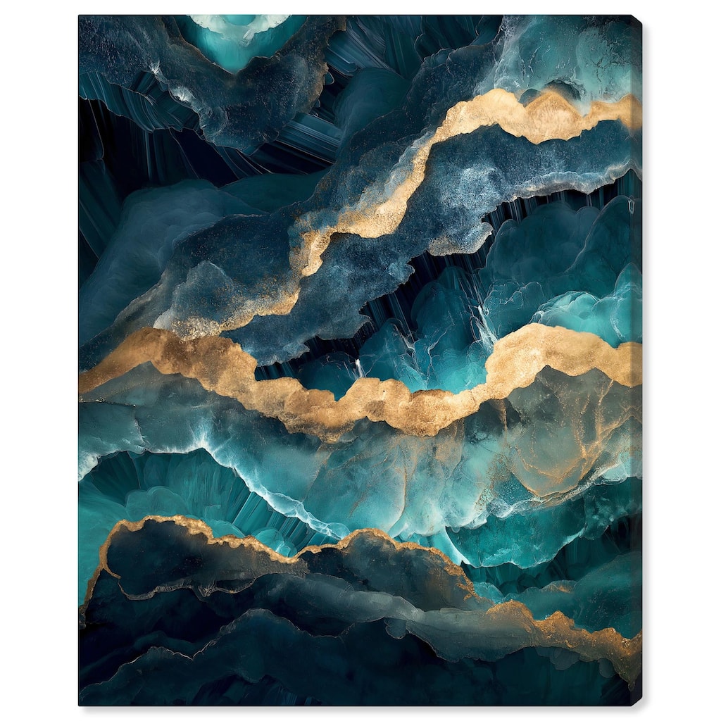 Power Edge I Canvas by Art Remedy, Gallery Wrapped