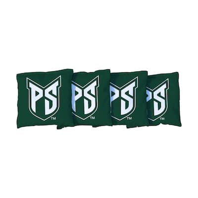 Portland State University Vikings Green Cornhole Bags