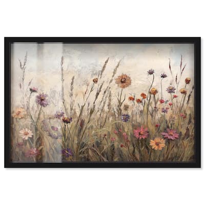 Vintage Blooms II Shadowbox by Art Remedy