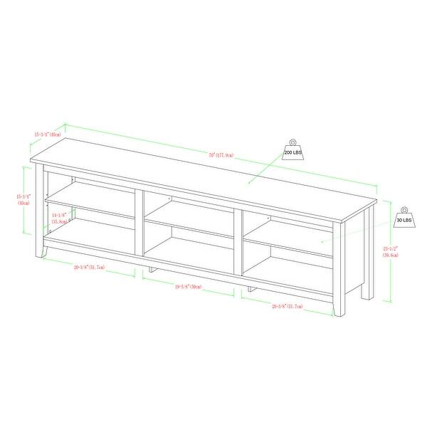 Copper Grove Beaverhead 70 Inch Black Tv Stand Console Overstock 22751201