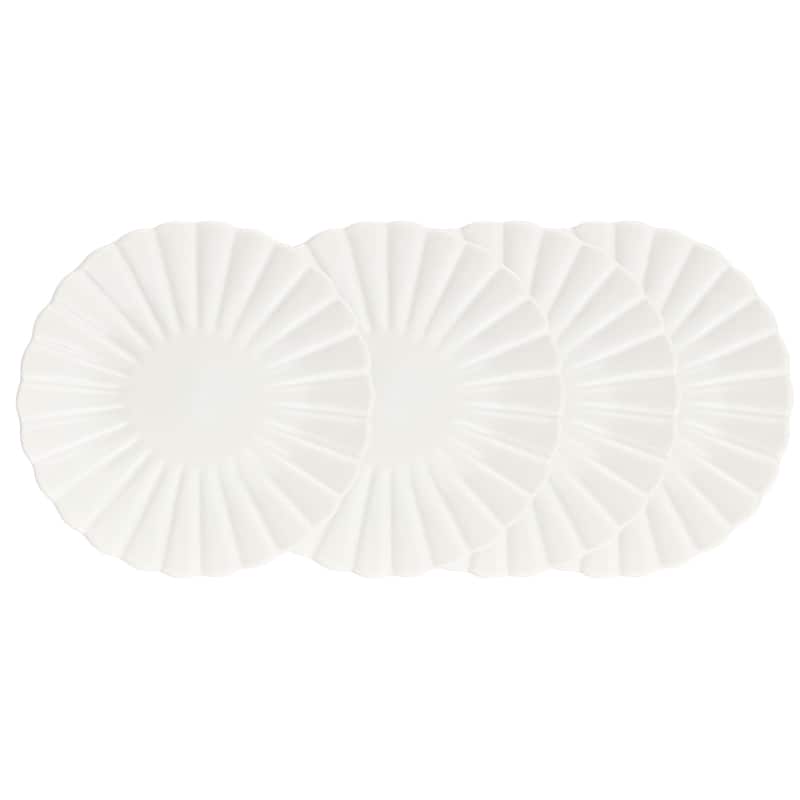 Lafayette Salad Plates- Set of 4 - White