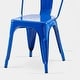 preview thumbnail 26 of 116, Industrial Metal 18 Inch Stackable Dining Chair Set