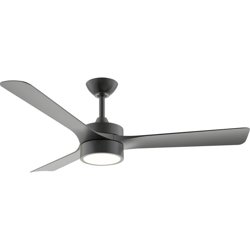 Axion 3-Blade Modern LED Ceiling Fan with Matte Blades