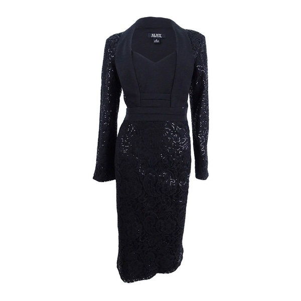 lace tuxedo dress