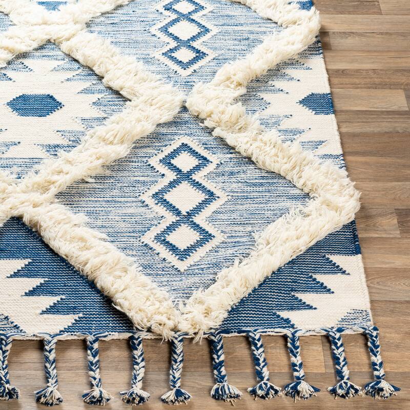 Artistic Weavers Topanga Handmade Wool Scandinavian Tassel Area Rug