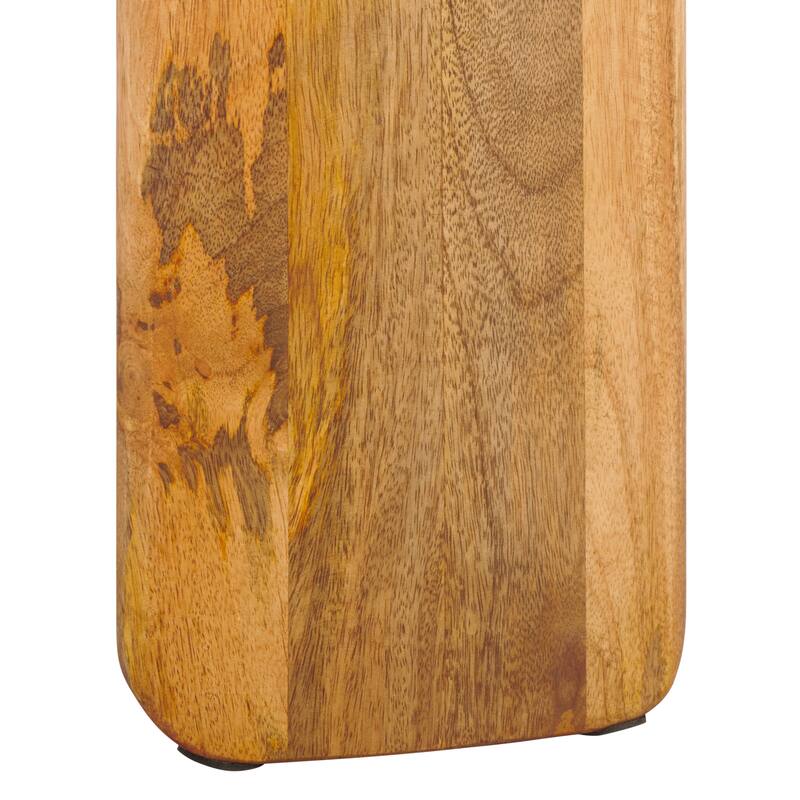 SAFAVIEH Home Karin Wood Side Table - 18"W x 18"D x 24"H