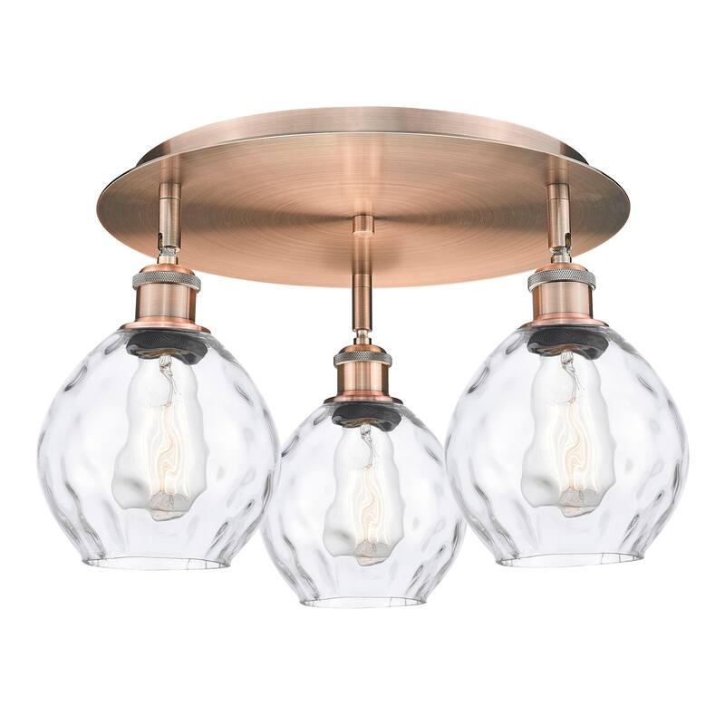 Innovations Lighting 516-3C-9-18 Waverly Flush Waverly 3 Light 18"