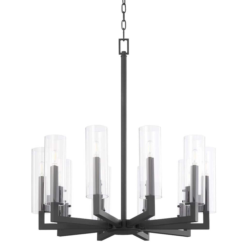 Quorum International 6277-10 Harbin 10 Light 32" Wide Chandelier