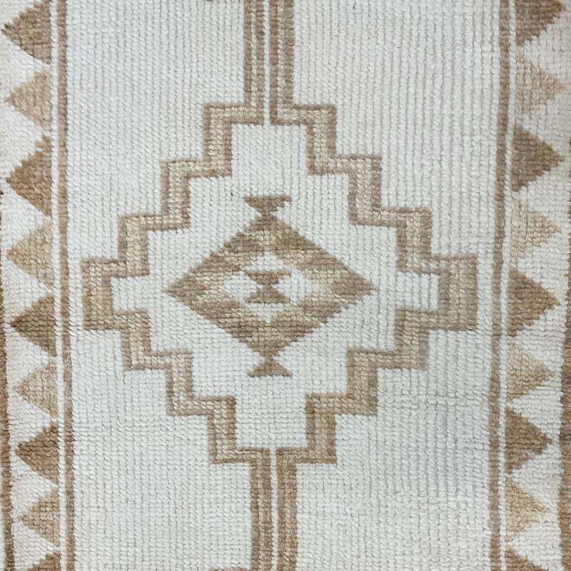 HERAT ORIENTAL Handmade Turkish Oushak Wool Runner - 2'10" x 10'8"