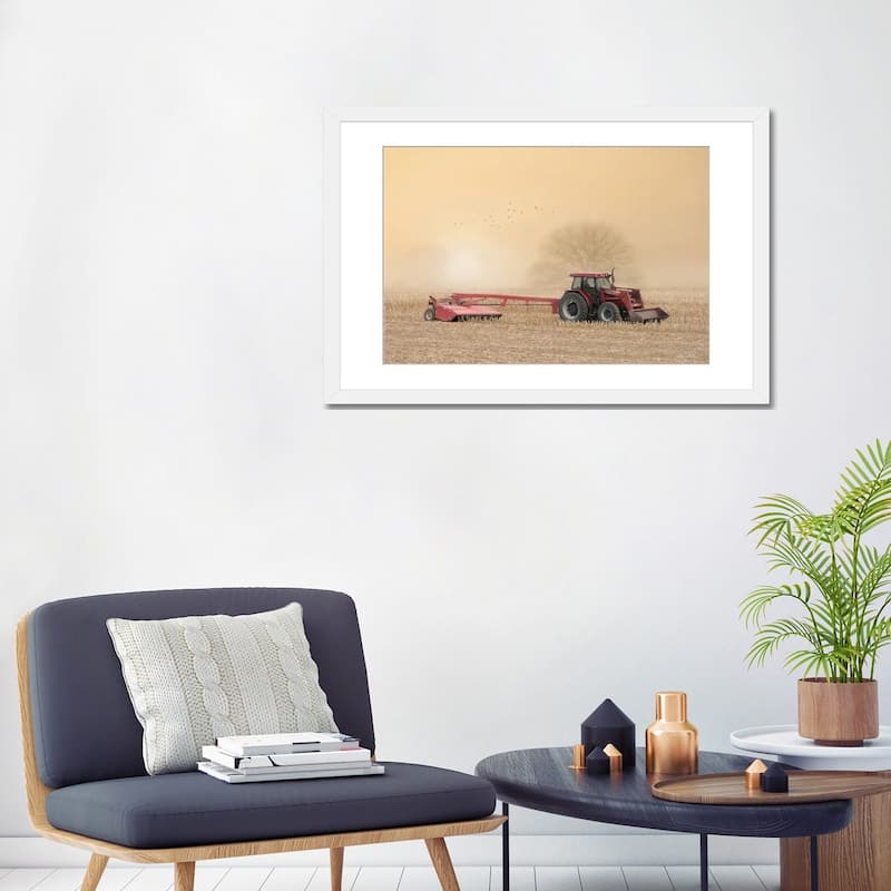 iCanvas "Foggy Morning In The Field" by Lori Deiter