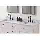 preview thumbnail 24 of 49, Altair Trento Bathroom Vanity Countertop in Aosta White Finish
