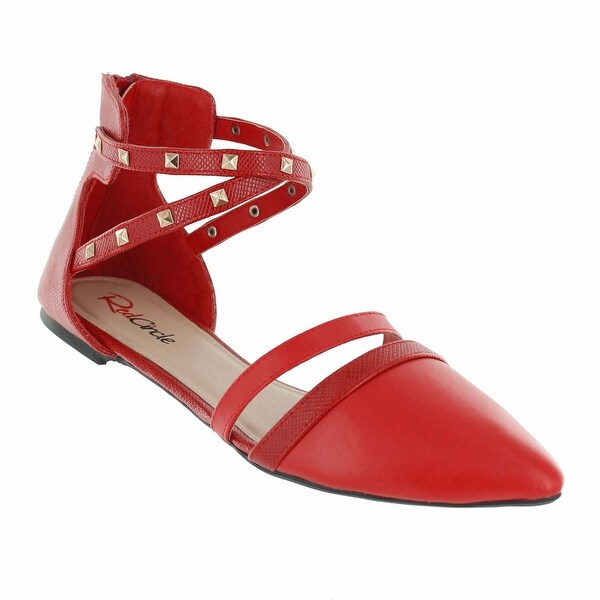 Red Circle Footwear 'Lana' Pointed Toe Flat