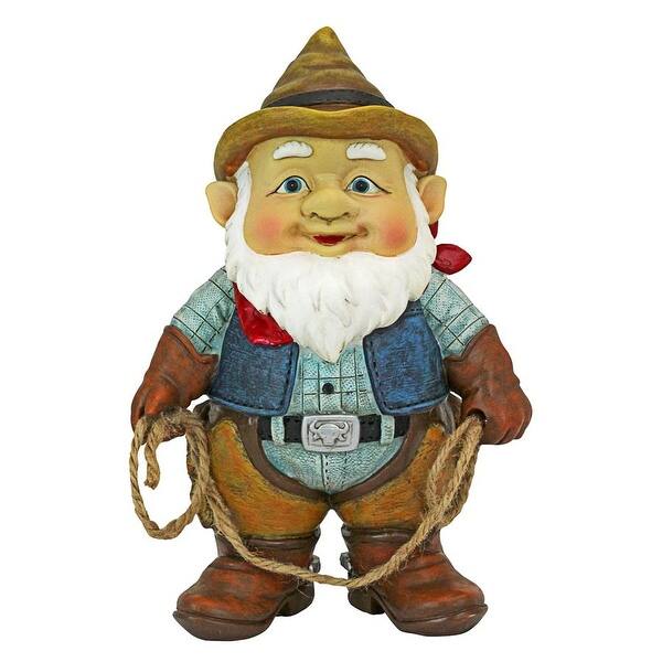 Shop Design Toscano Country Cowboy Klaus Garden Gnome Statue Overstock 21708103