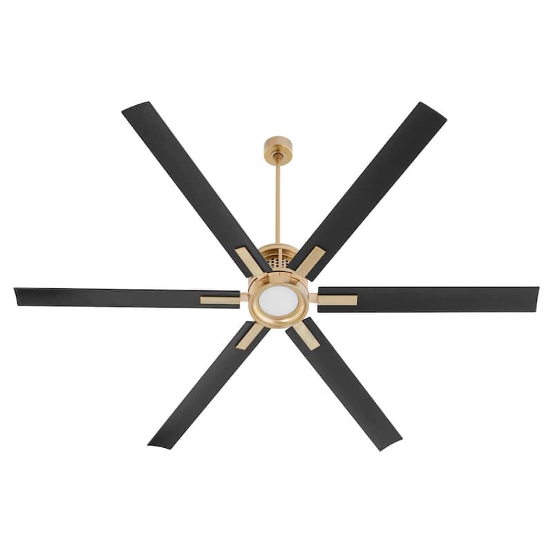 Quorum International 10806 Zeus 80" 6 Blade Indoor / Outdoor Ceiling