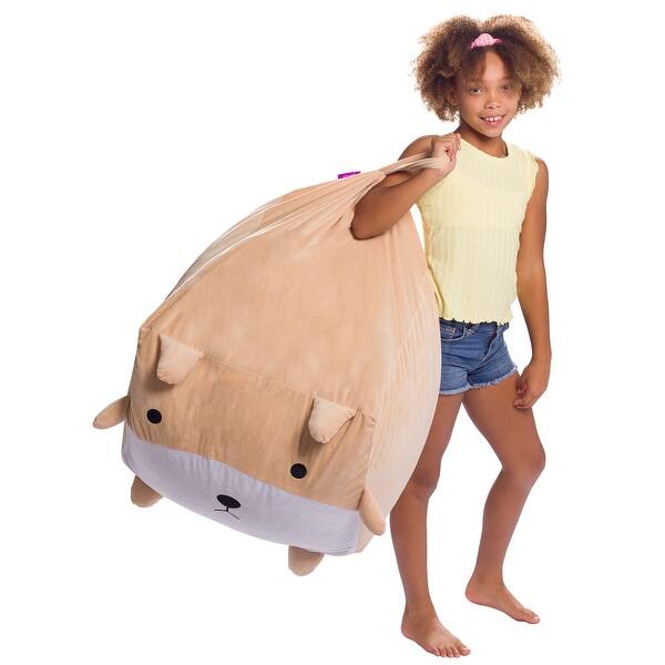 Animal Bean Bag Chair for Kids, Soft Cozy Animal Chair for ...