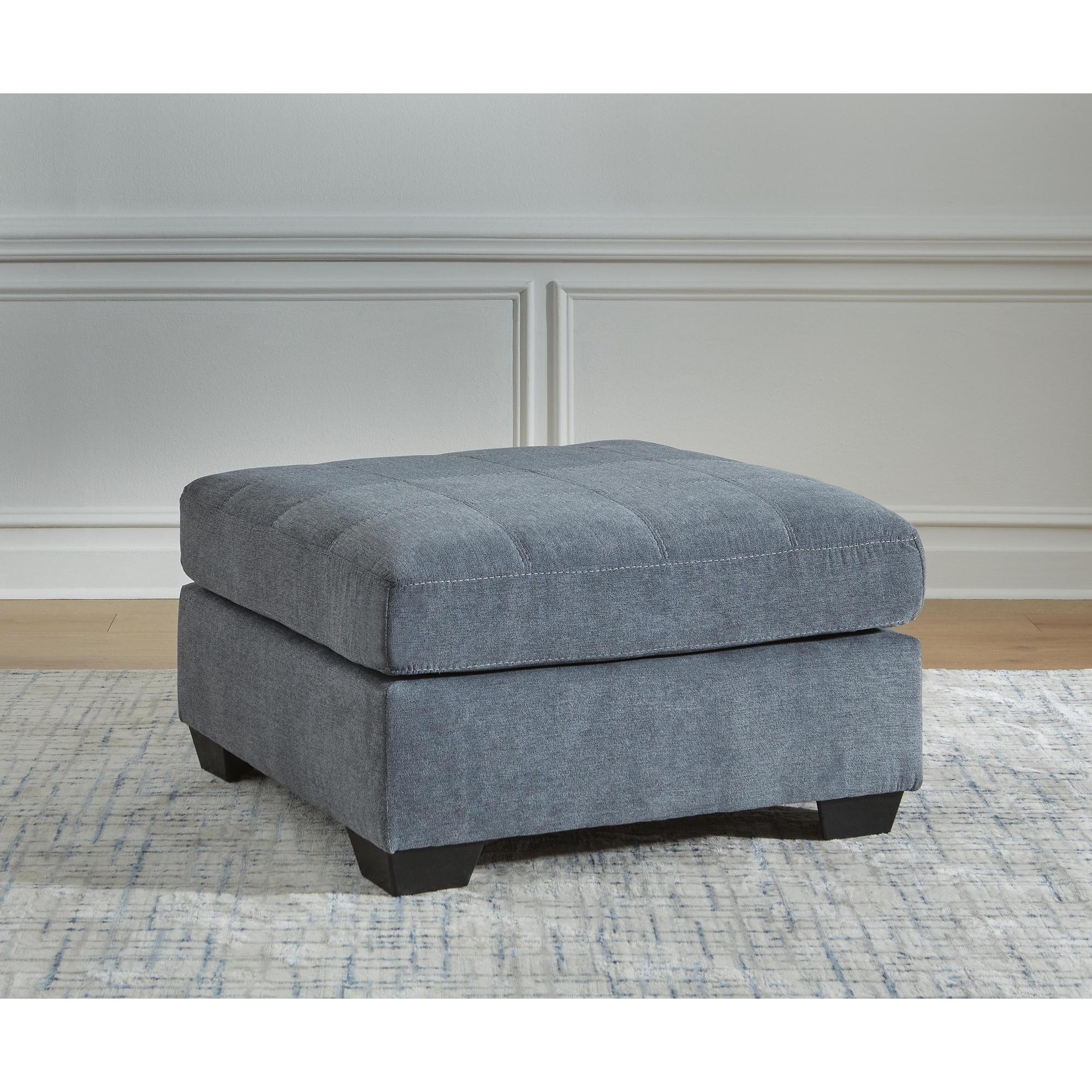Signature Design by Ashley Marleton Denim Oversized Accent Ottoman