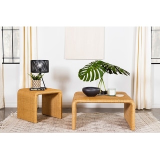 Cahya Rattan Coffee and End Table Set