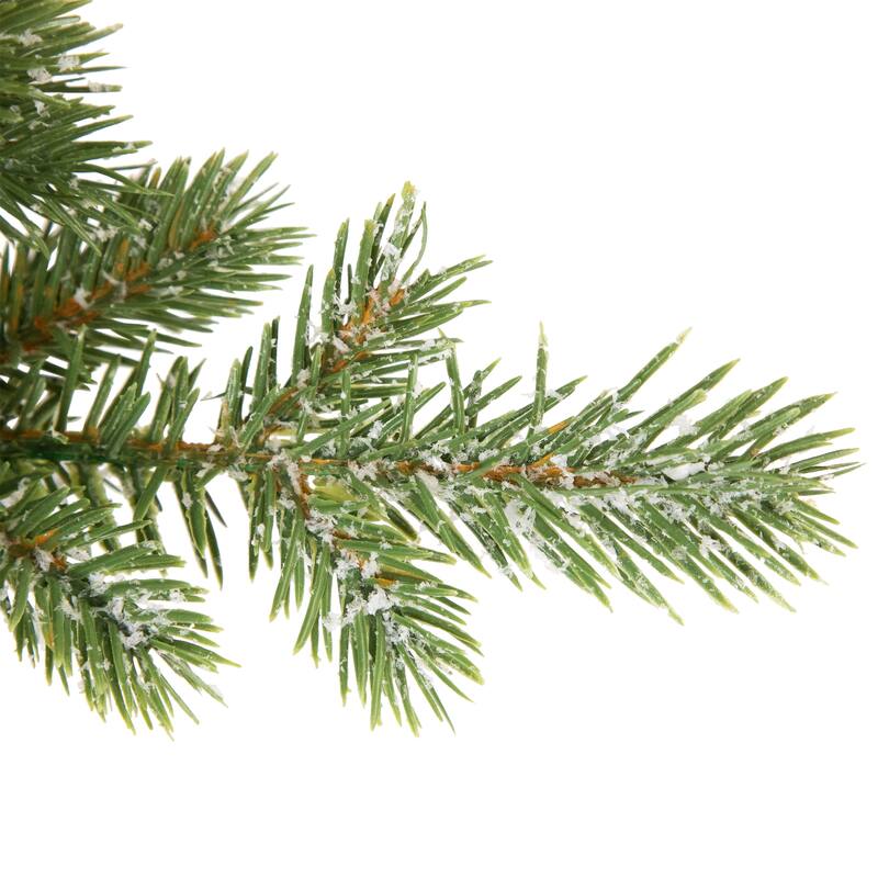 Lightly Flocked Pine Potted Artificial Christmas Tree with Pinecones - 22" - Unlit - 1.5 Foot