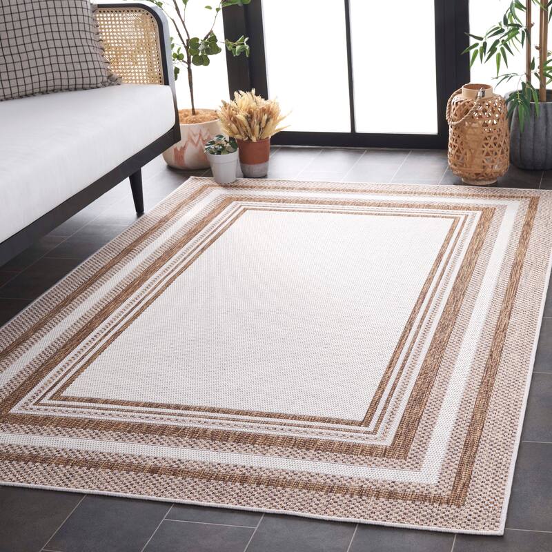 SAFAVIEH Beach House Annachiara Transitional Rug - 8' x 10' - Beige/Brown