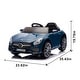 preview thumbnail 2 of 78, Kids 12V Mercedes-Benz CLS 350 Ride-On Car with Volume Control, LED Lights, and Personalization Stickers