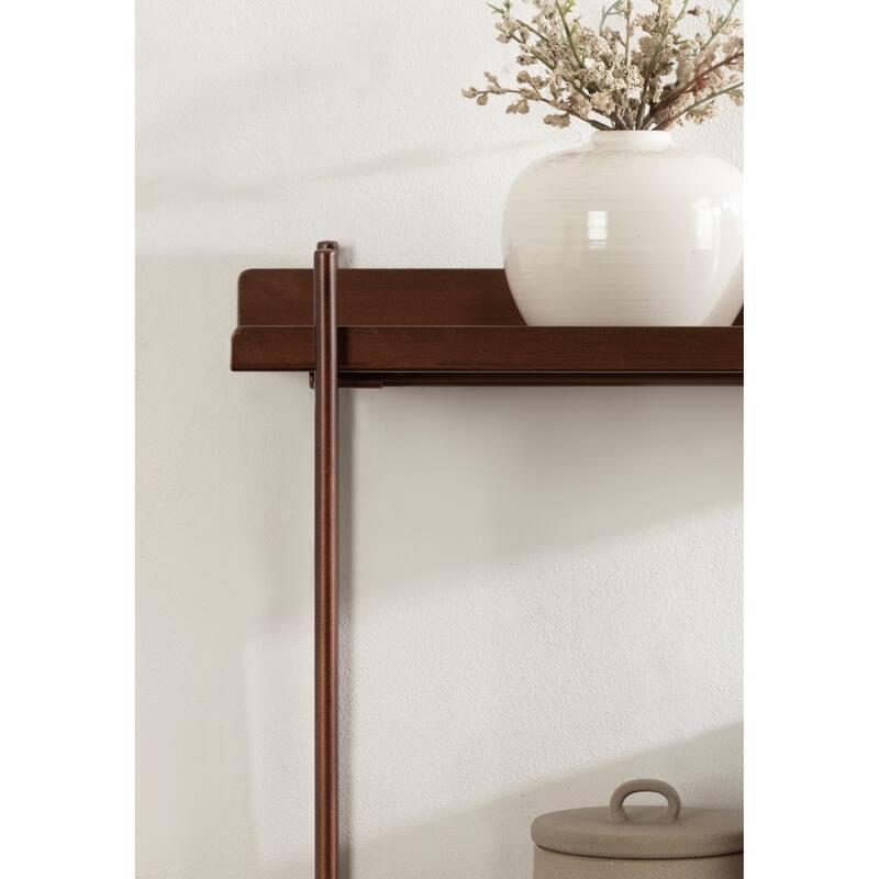 Kate and Laurel Dominic Tiered Wall Shelf