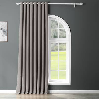 Exclusive Fabrics Extra Wide Room Darkening Grommet 96-inch Curtain (1 Panel)