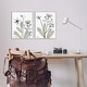 preview thumbnail 19 of 32, Stupell Modern Budding Blooms Framed Giclee Art Design By Albert Koetsier (Set of 2)