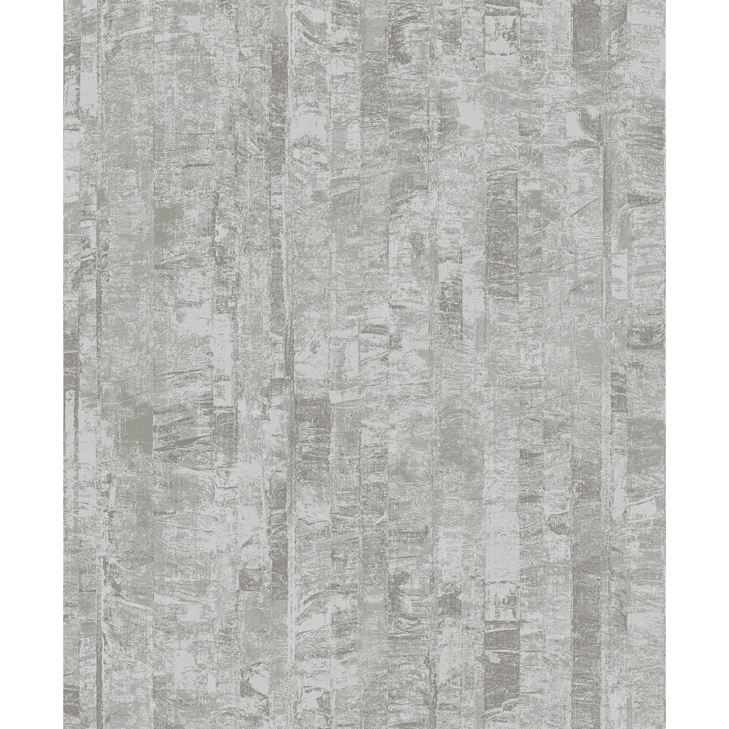 A-Street Prints Zinarliya Silver Column Wallpaper