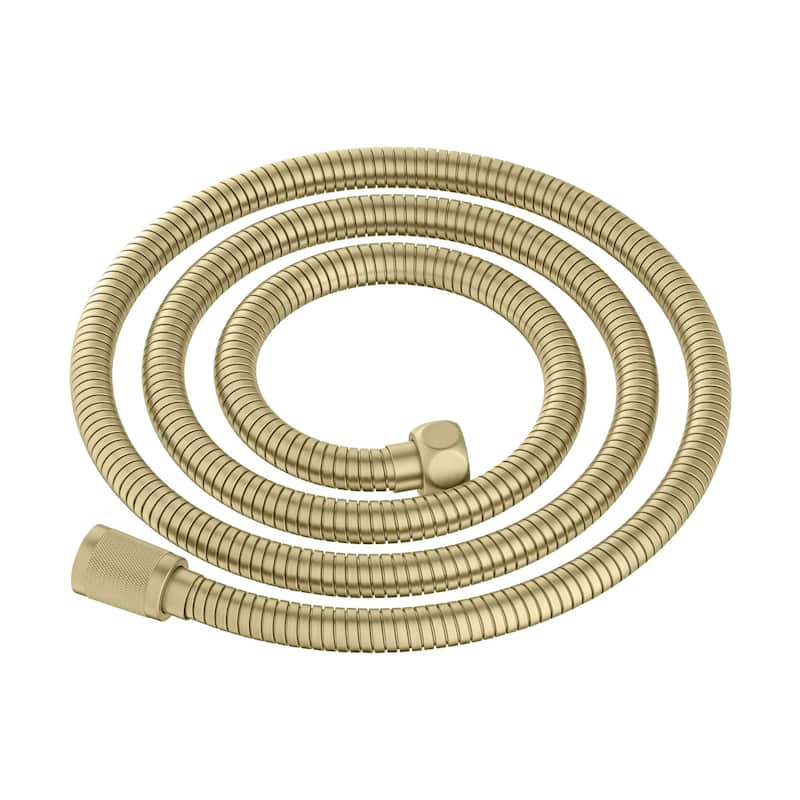 59" Metal Shower Hose - Brushed Gold