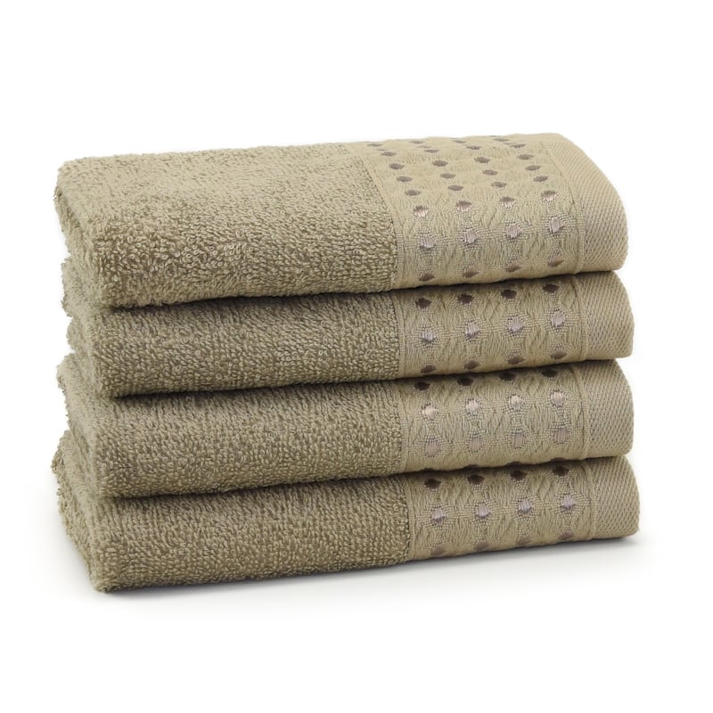 East'N Blue Petek Turkish Cotton Washcloth (Pack of 4) - Sage