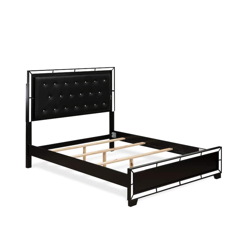 East West Furniture Queen Size Bed Set Includes Queen Size Frame