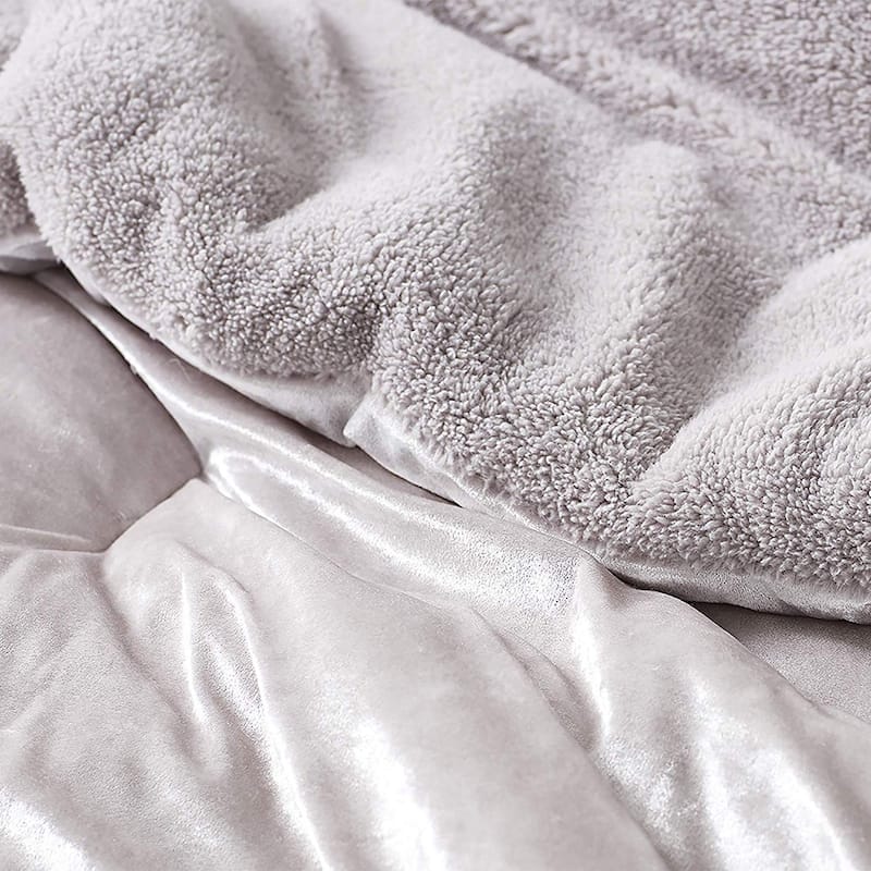 Velvet Crush - Coma Inducer® Oversized Comforter Set - Champagne Pink