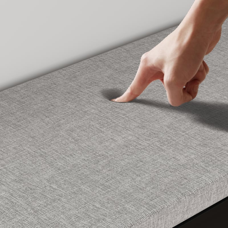 Chic Pet Haven: Luxe Wooden Dog Crate & Designer Home Bench - 47.2"